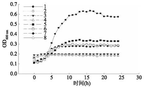 牛肉调味基料对大肠杆菌、乙型副伤寒沙门氏菌、金黄色葡萄球菌生长的控制作用